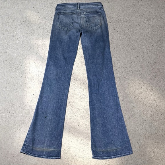 Mother The Wilder Jeans In Another Time Around Low Rise Flare Bootcut Sz 28 - Picture 5 of 8